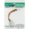 InLine toiteadapter sisemine 5,25 inch 4 kontakti Molex emane / 3,5 inch Floppy isane 0,06 m