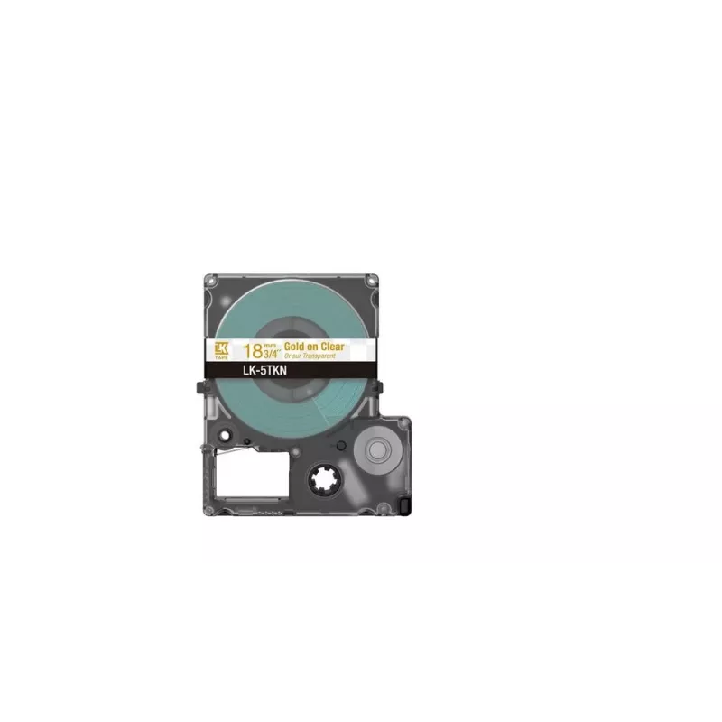 Sildilint Epson LK-5TKN Kuld Läbipaistev 1,8 cm Termiline tindiprinter