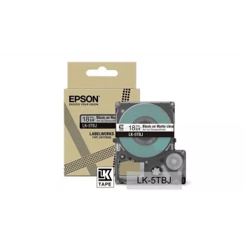 Sildilint Epson LK-5TBJ must läbipaistev 1,8 cm