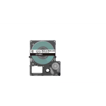 Sildilint Epson LK-4WBJ must-valge termoülekanne 1,2 cm
