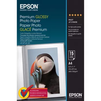Epson Premium Glossy fotopaber - A4 - 15 lehte