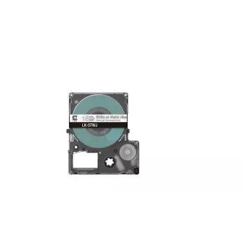 Label Tape Epson LK-5TWJ Transparent Valge Thermal Transfer 1.8 cm