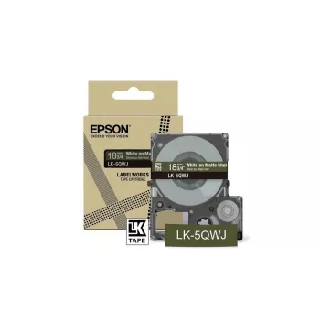 Sildiprinter Epson LK-5QWJ khaki valge termoülekanne 1,8 cm