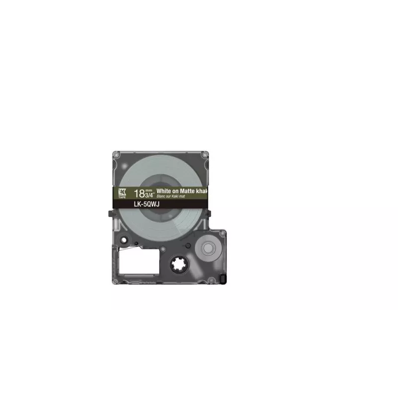 Sildiprinter Epson LK-5QWJ khaki valge termoülekanne 1,8 cm