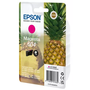 Epson 604 tindikassett 1 tk Originaal Standardtootlikkus magenta