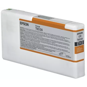 Epson T653A oranž tindikassett (200 ml), oranž, pigmendipõhine tint, 200 ml, 1 tk