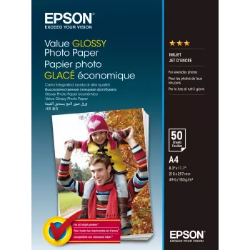 Epson Value Glossy fotopaber - A4 - 20 lehte