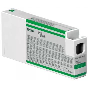 Epson Singlepack Green T636B00 UltraChrome HDR 700 ml, roheline, pigmendipõhine tint, 700 ml, 1 tk