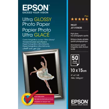 Epson Ultra Glossy fotopaber - 10x15cm - 50 lehte