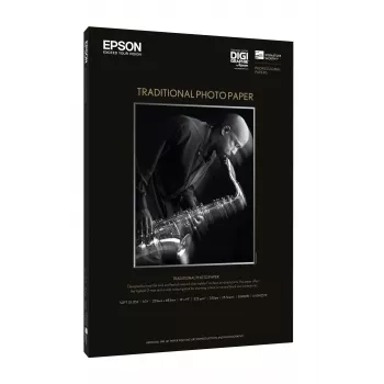 Epson Traditional fotopaber, DIN A2, 330 g/m², 25 lehte