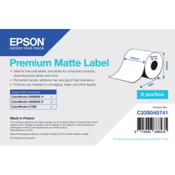 Epson C33S045741 printerisilt isekleepuv printerisilt