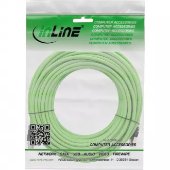 InLine Industrial võrgukaabel, M12 8-pin X-coded to RJ45 plug, Cat.6A PUR 7m