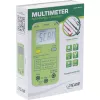 Multimeeter InLine 43117B taskumõõdus automaatse mõõtepiirkonna ja automaatse skaneerimisega, LCD 44×30 mm, AAA patareid