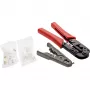 InLine pressimistööriista komplekt, võrgupistikule, RJ45 8P8C ja RJ11 6P4C