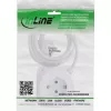 InLine Charging Cube 16499A 3x maanduskontakti 2x USB-C 2x USB-A valge 2 m
