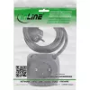 InLine laadimiskuubik InLine 16499B 3x maanduskontakt 2x USB-C 2x USB-A must 2m