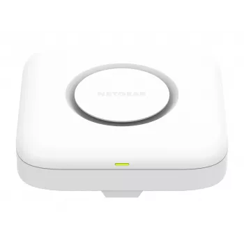 Juhtmevaba pääsupunkt Netgear WBE718 — Kolmeribaline 2,4/5/6 GHz, 9400 Mbit/s, PoE, 1× 2.5GbE, valge