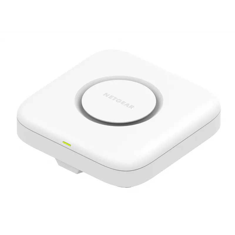 Juhtmevaba pääsupunkt Netgear WBE718 — Kolmeribaline 2,4/5/6 GHz, 9400 Mbit/s, PoE, 1× 2.5GbE, valge