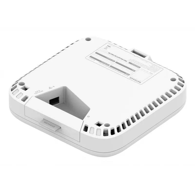 Juhtmevaba pääsupunkt Netgear WBE718 — Kolmeribaline 2,4/5/6 GHz, 9400 Mbit/s, PoE, 1× 2.5GbE, valge