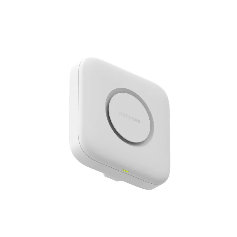 Juhtmevaba pääsupunkt Netgear WBE718 — Kolmeribaline 2,4/5/6 GHz, 9400 Mbit/s, PoE, 1× 2.5GbE, valge