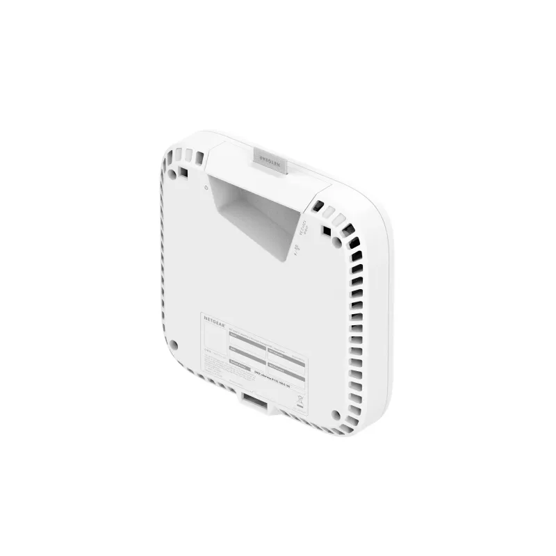 Juhtmevaba pääsupunkt Netgear WBE718 — Kolmeribaline 2,4/5/6 GHz, 9400 Mbit/s, PoE, 1× 2.5GbE, valge