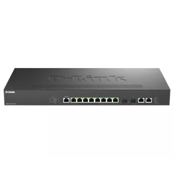 D-Link DMS-1250-12TP/E võrgukommutaator Halatud 2.5G Ethernet (100/1000/2500) Toide Etherneti kaudu (PoE) Must