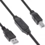 InLine USB 2.0 aktiivkaabel, USB-A isane USB-B isasele, 7,5 m