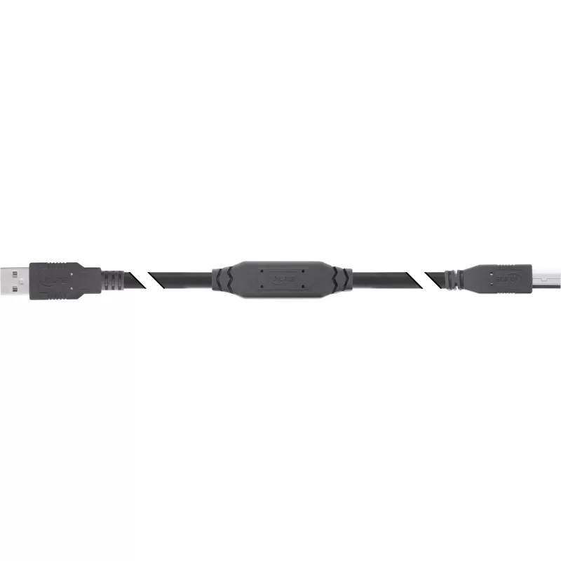 InLine USB 2.0 aktiivkaabel, USB-A isane USB-B isasele, 7,5 m