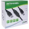 InLine USB 2.0 aktiivkaabel, USB-A isane USB-B isasele, 7,5 m