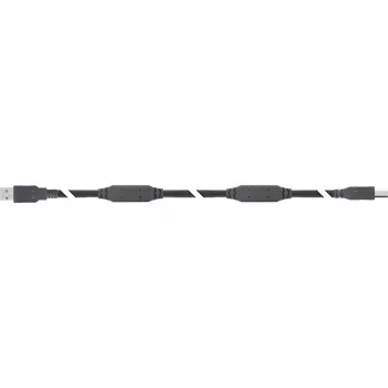 InLine USB 2.0 aktiivkaabel, USB-A isane USB-B isasele, 20 m, must
