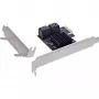 InLine SATA 6Gb/s kontroller 4 SATA pordiga PCI-Express 2.0