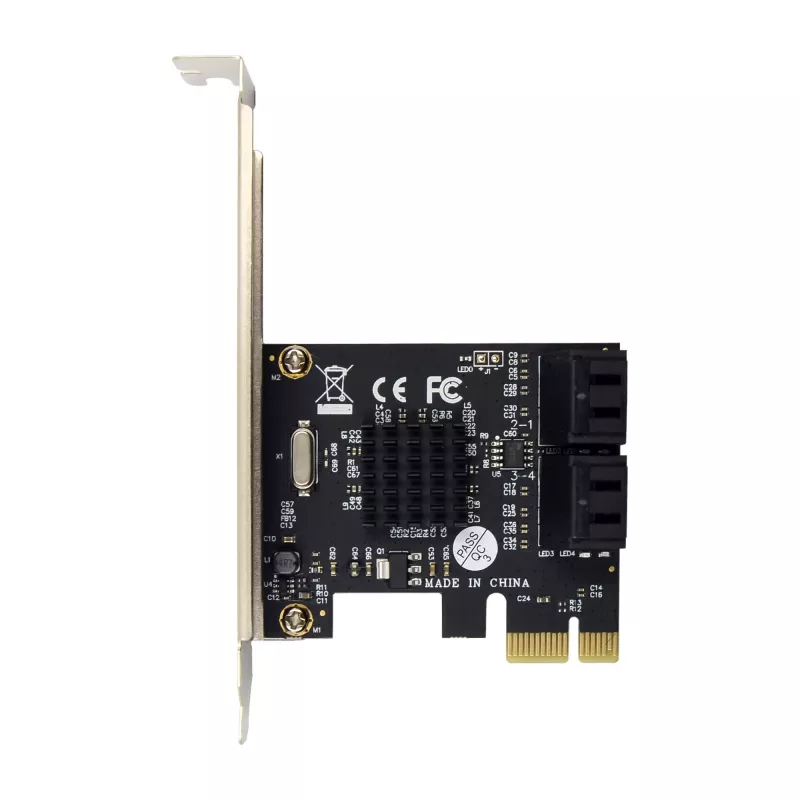 InLine SATA 6Gb/s kontroller 4 SATA pordiga PCI-Express 2.0