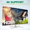 InLine HDMI-kaabel, HDMI High Speed koos Ethernetiga, isane / isane, must, 3 m