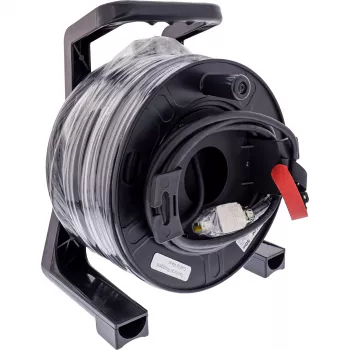 Võrgukaabli rull InLine Harting Cat.6A RJ-45 50m Must