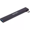 InLine õhuke USB-C jaotur, 4 pordiga, USB 3.0 + 3x USB 2.0, õhuke disain