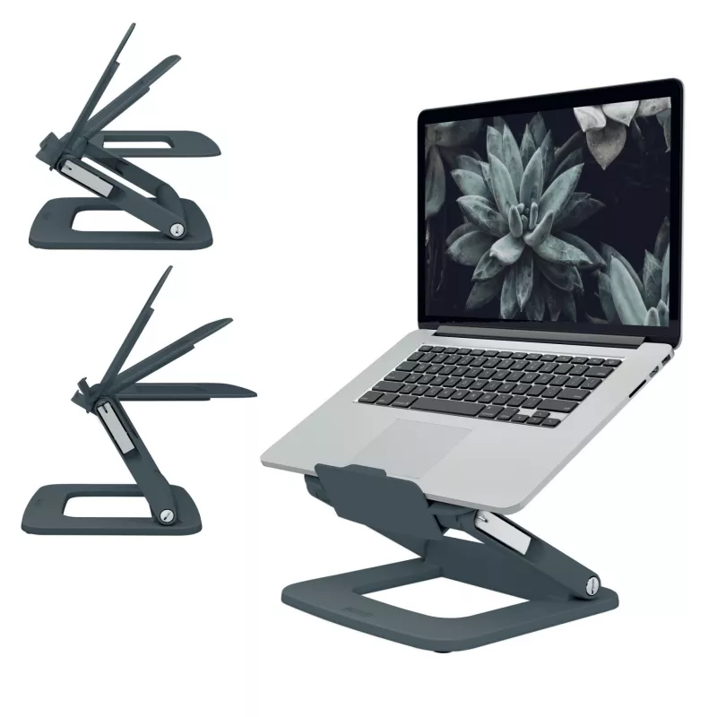 Leitz Ergo Adjustable Multi-Angle Laptop Stand, 80% recycled plastik