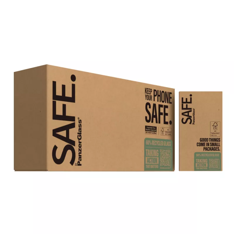 PanzerGlass SAFE. by ® privaatsusekraanikaitse iPhone 16 | 15 | ülilai sobivus | HULGIPAKEND