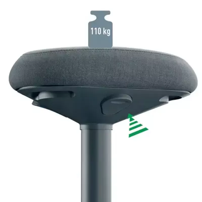 Bürootool Leitz 65450089 Polsterdatud iste Hall Plastikraam