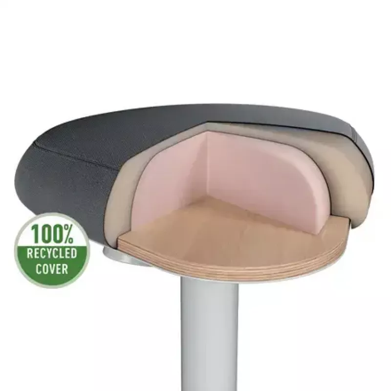 Bürootool Leitz 65450085 Polsterdatud iste Hall Plastikraam