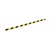 Durable S10 plastikust lame teip 1000 mm must kollane 40 mm