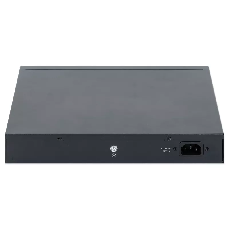 Intellinet 10-pordiline L2+ täielikult hallatav PoE++ lüliti 8 Gigabit Ethernet pordi ja 2 SFP ühendusega