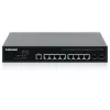 Intellinet 10-pordiline L2+ täielikult hallatav PoE++ lüliti 8 Gigabit Ethernet pordi ja 2 SFP ühendusega