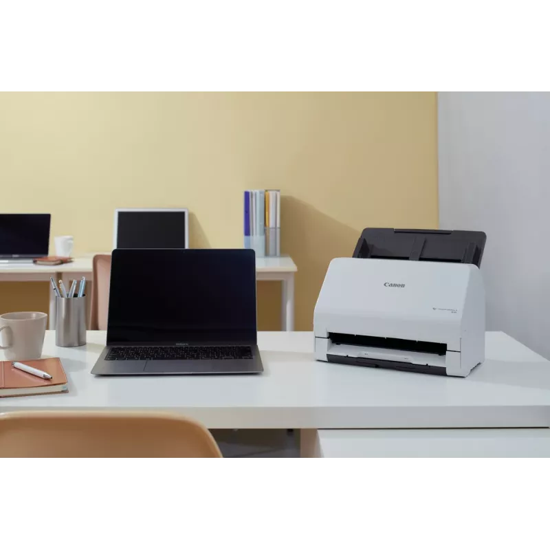 Canon imageFORMULA R30 juhita lauaskanner dokumentidele, 216 x 356 mm, 600 x 600 DPI, ADF + lehtedega skanner, valge, CIS, RGB LED