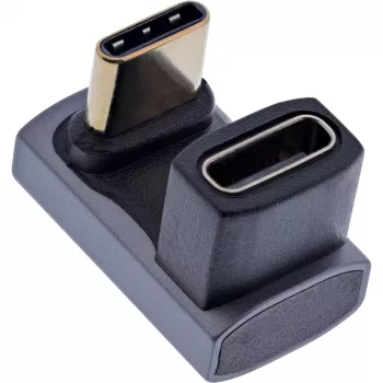 InLine USB4 adapter, USB-C isane/emane 180°, alumiinium, hall