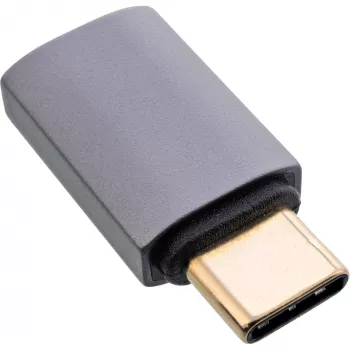 InLine USB4 adapter, USB-C isane/emane, alumiinium, hall