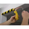 Durable C25R polüuretaantoode must kollane ümar 1000 mm
