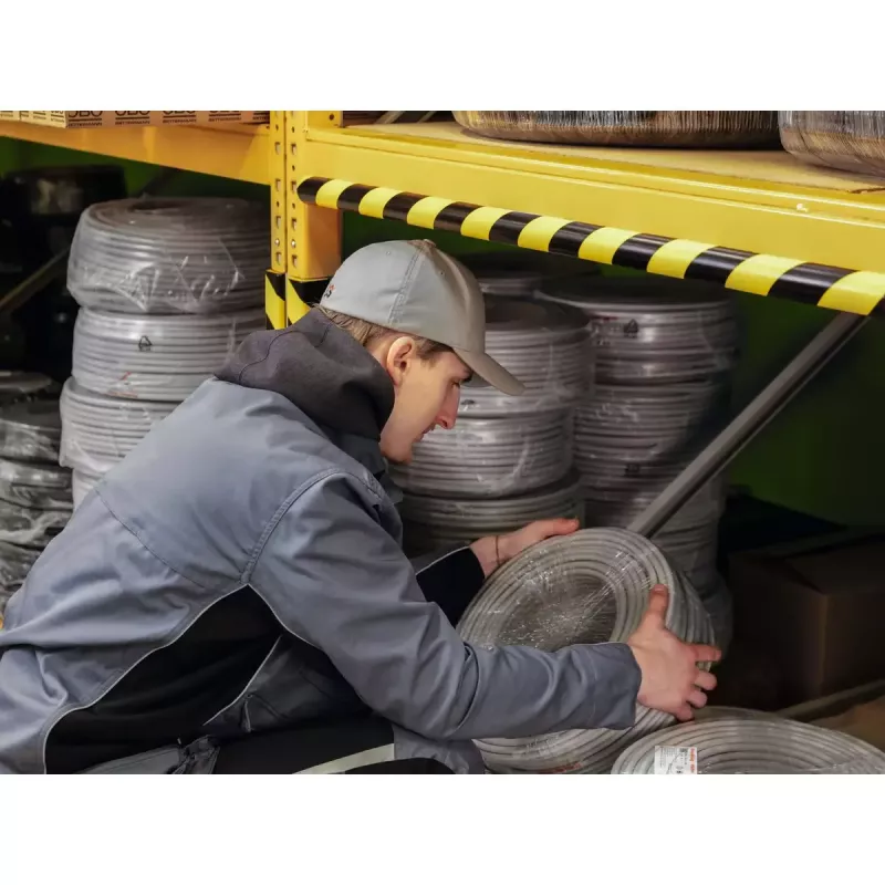 Durable C25R polüuretaantoode must kollane ümar 1000 mm