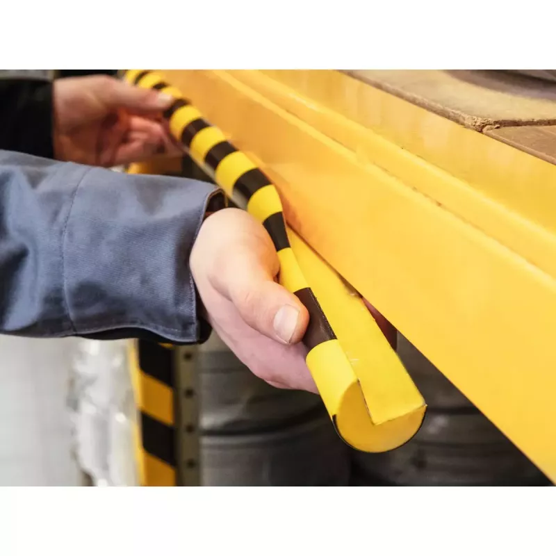 Durable C25R polüuretaantoode must kollane ümar 1000 mm