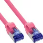 InLine 74925M võrgukaabel magenta 25 m Cat6a S/FTP (S-STP)