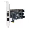 Laienduskaart ASUS IPMI EXPANSION CARD‑SI PCIe RJ-45 ja VGA-ga, Must/Hõbedane